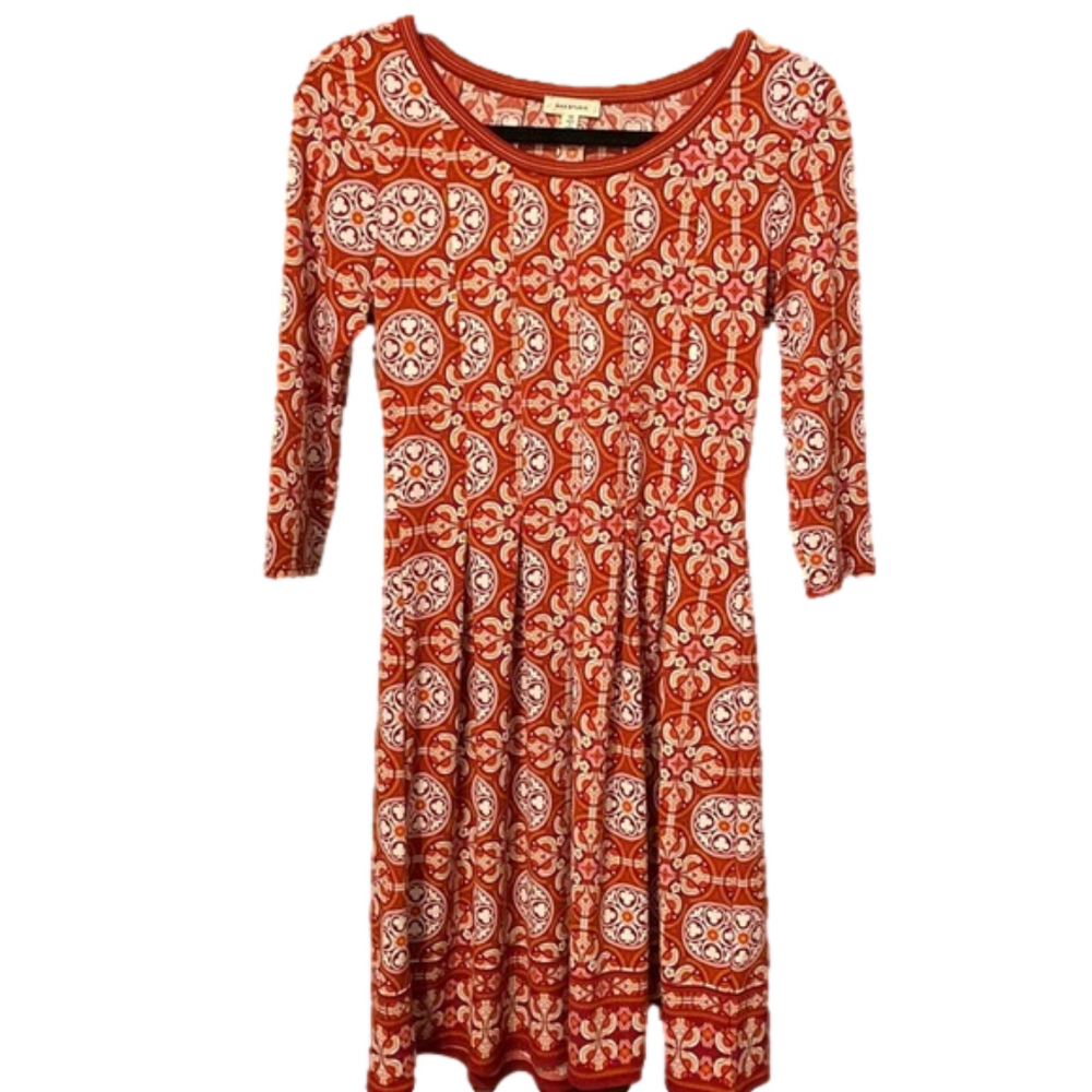 Max Studio 3/4 Sleeve Midi Dress Size XS